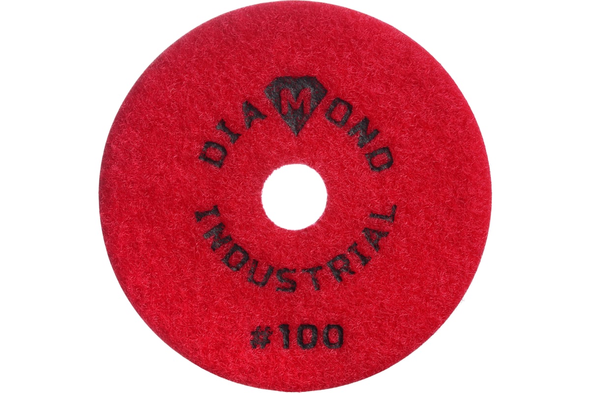 Круг алмазный гибкий шлифовальный Черепашка 100 мм, №100 Diamond Industrial DIDCHSH100