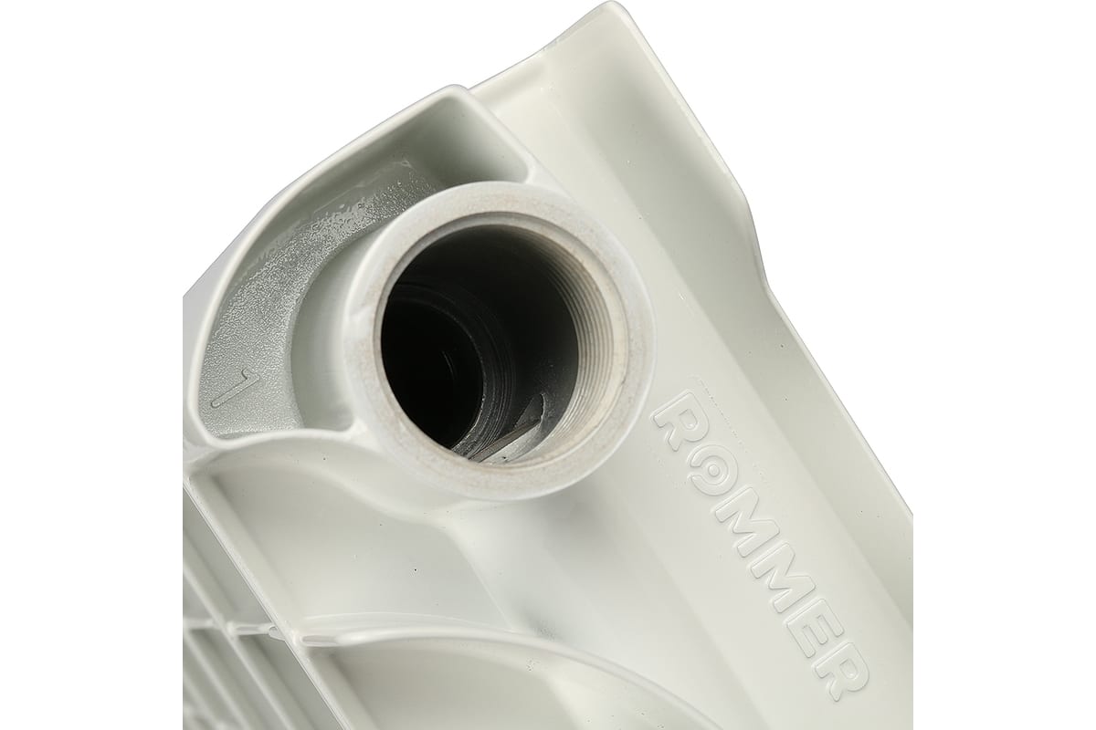 Биметаллический радиатор Rommer Profi BM 350 BI350-80-80-130 10 секций RAL9016 86632