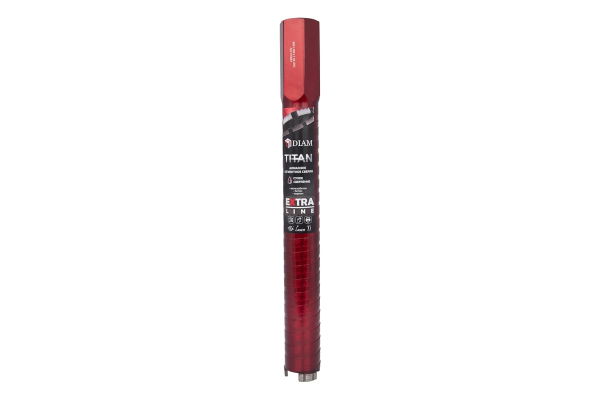 Сверло алмазное САСС Extra Line Titan (42x300 мм; 4 сегмента; 1 1/4UNC) Diam 313021