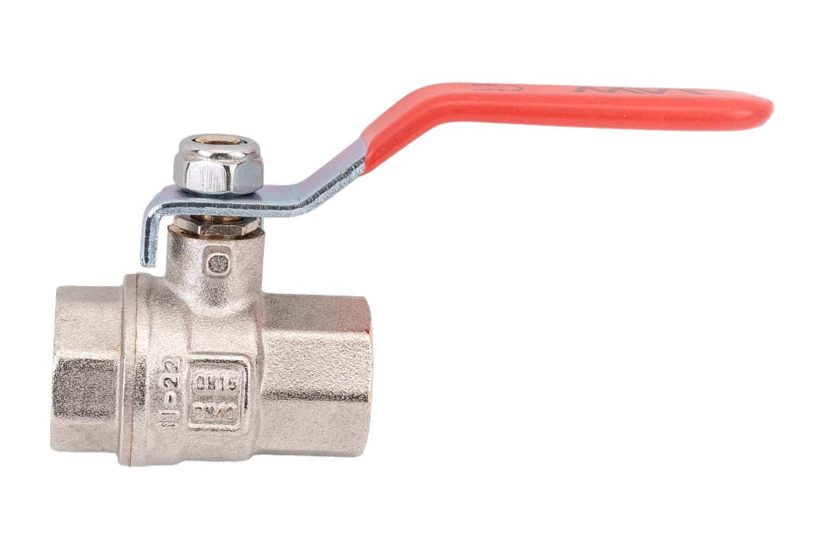 Шаровой кран MVI полнопроходной 1/2" внутренняя-внутренняя, ручка BV.511.04
