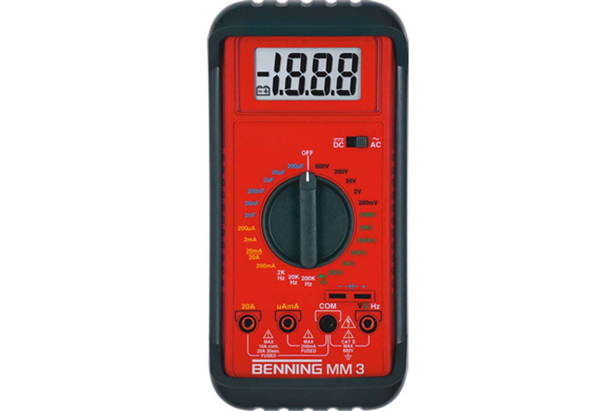 Мультиметр BENNING MM 3 044029