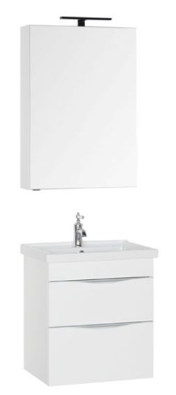 Мебель для ванной Aquanet Эвора 60 см белый