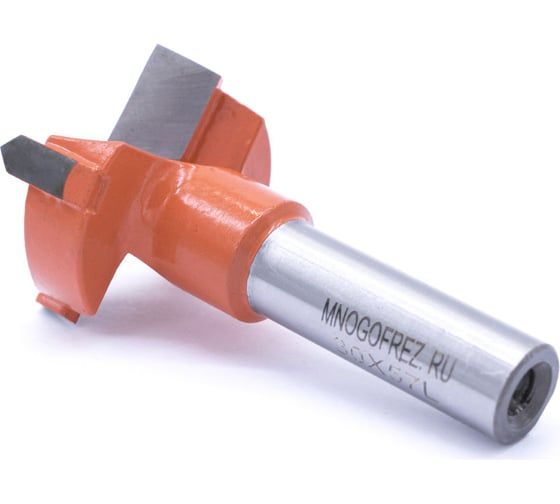 Сверло чашечное четырехзаходное по дереву FT120116L (30х57 мм; хв-к 10 мм; левое вращение) МНОГОФРЕЗ 6604