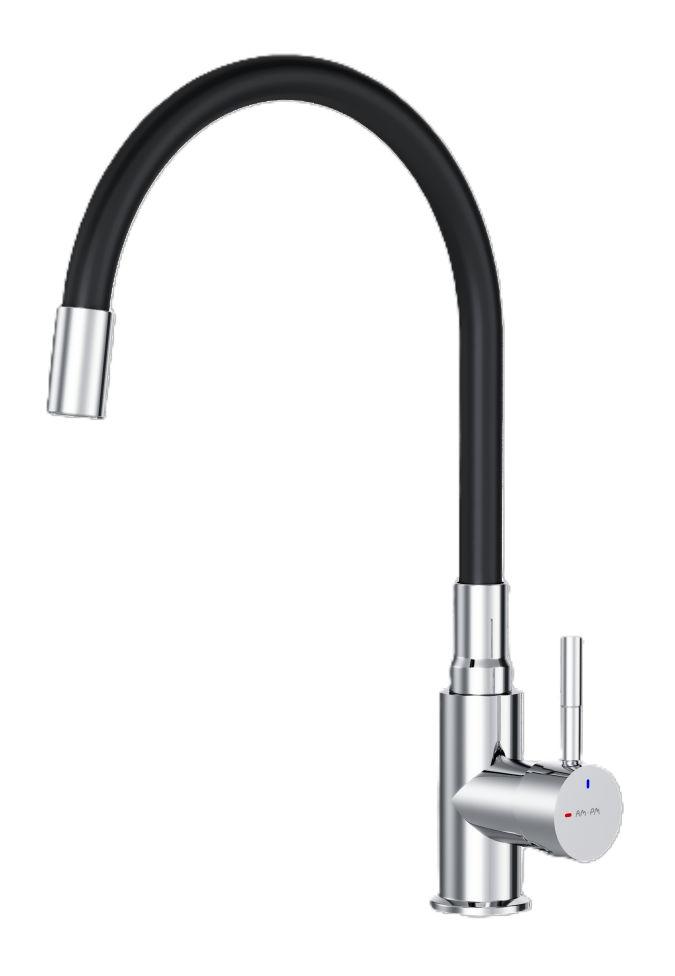 Смеситель для кухни Am.Pm X-Joy S F85B07602 хром/черный