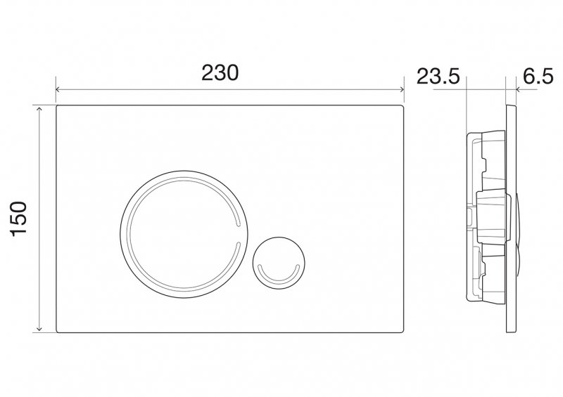 Подвесной унитаз BelBagno Tre BB8001CHR/SC/BB002-80/BB005-PR-CHROME комплект 4в1