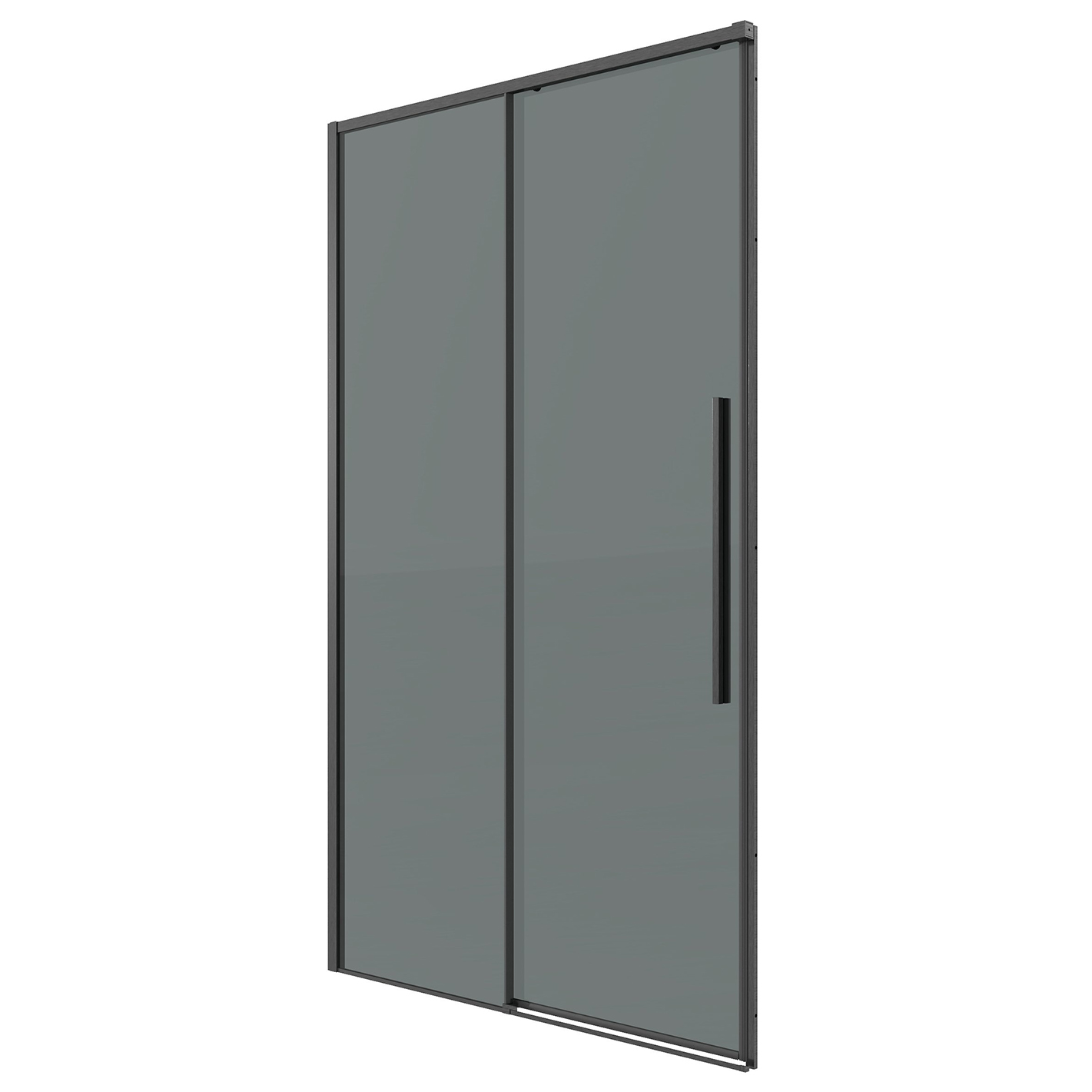 Душевая дверь Grossman Galaxy 140x195 тонированное, графит сатин 100.K33.01.140.42.10