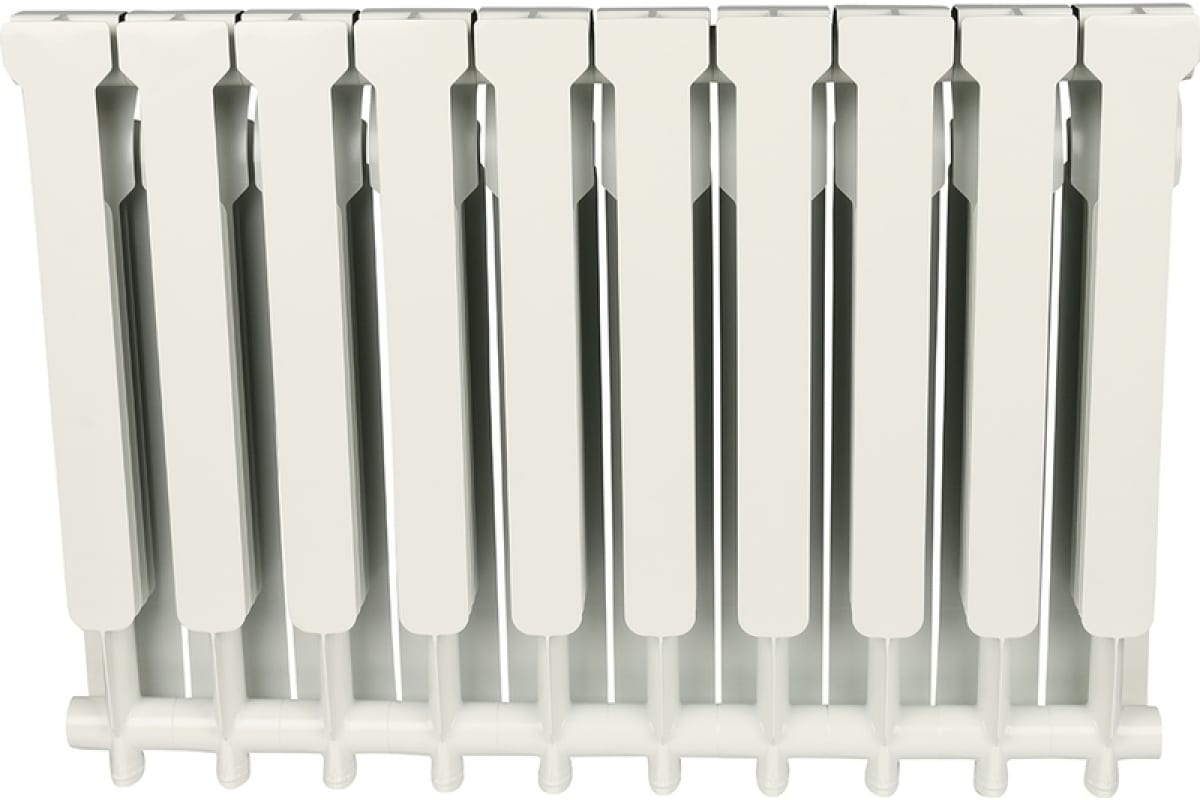 Алюминиевый радиатор Rommer Profi 500 AL500-80-80-100 10 секций RAL9016 82485
