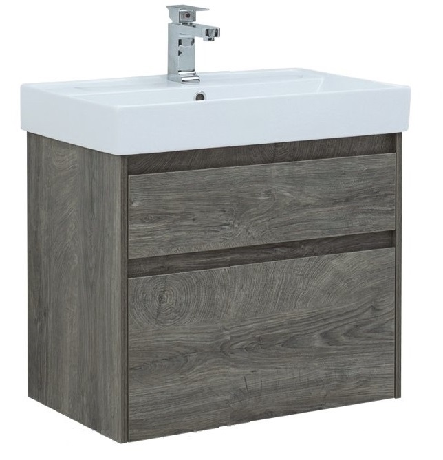 Мебель для ванной Aquanet Nova Lite 60 см, 2 ящика