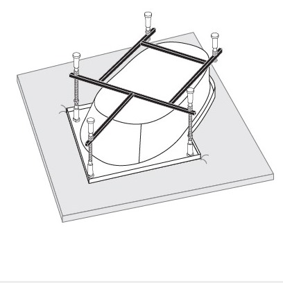 Акриловая ванна VagnerPlast Bahama 139x139 см