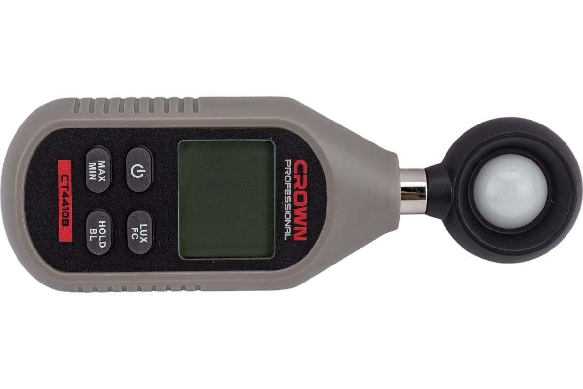 Измеритель люксметр освещенности Crown CT44108