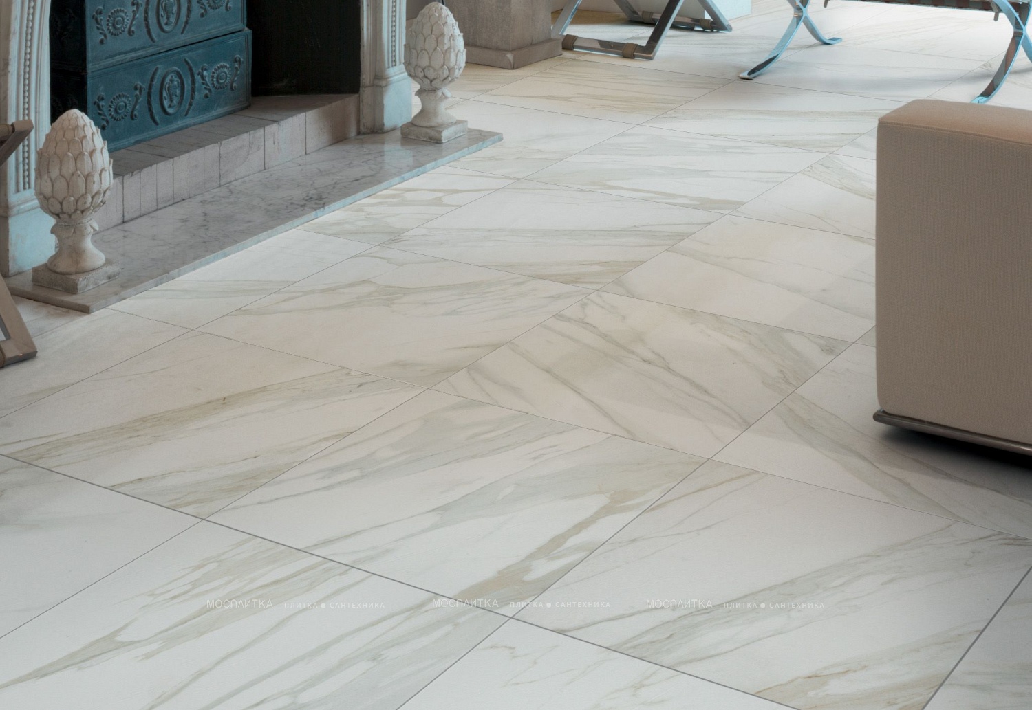 Плитка Marazzi Italy Evolutionmarble Riv Amani Rett. 32,5х97,7