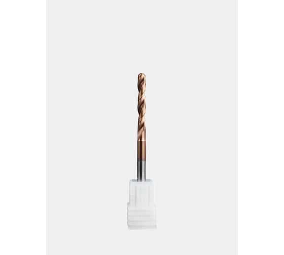 Сверло твердосплавное ц/х РОСИНСТРУМЕНТ 3.7x4х28x66 5D без подачи СОЖ TiSiN 537042866