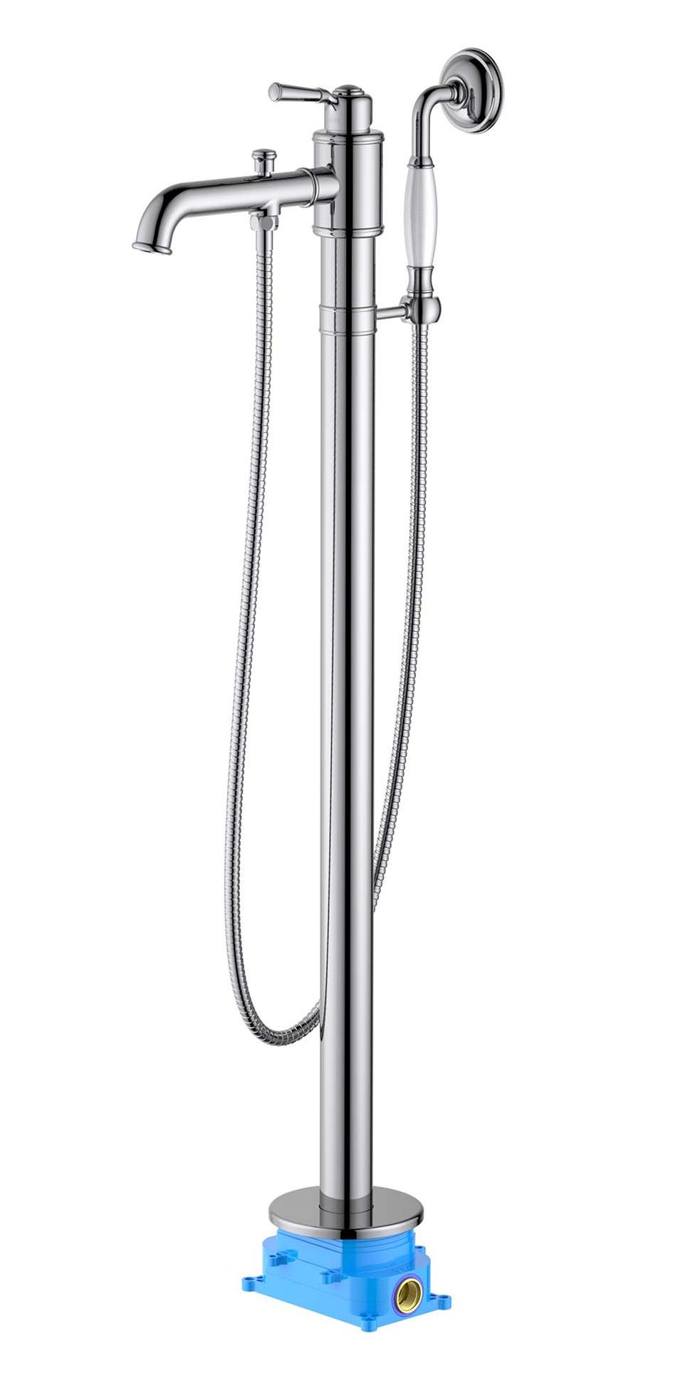 Напольный смеситель Aquatek Классик AQ1545CR хром