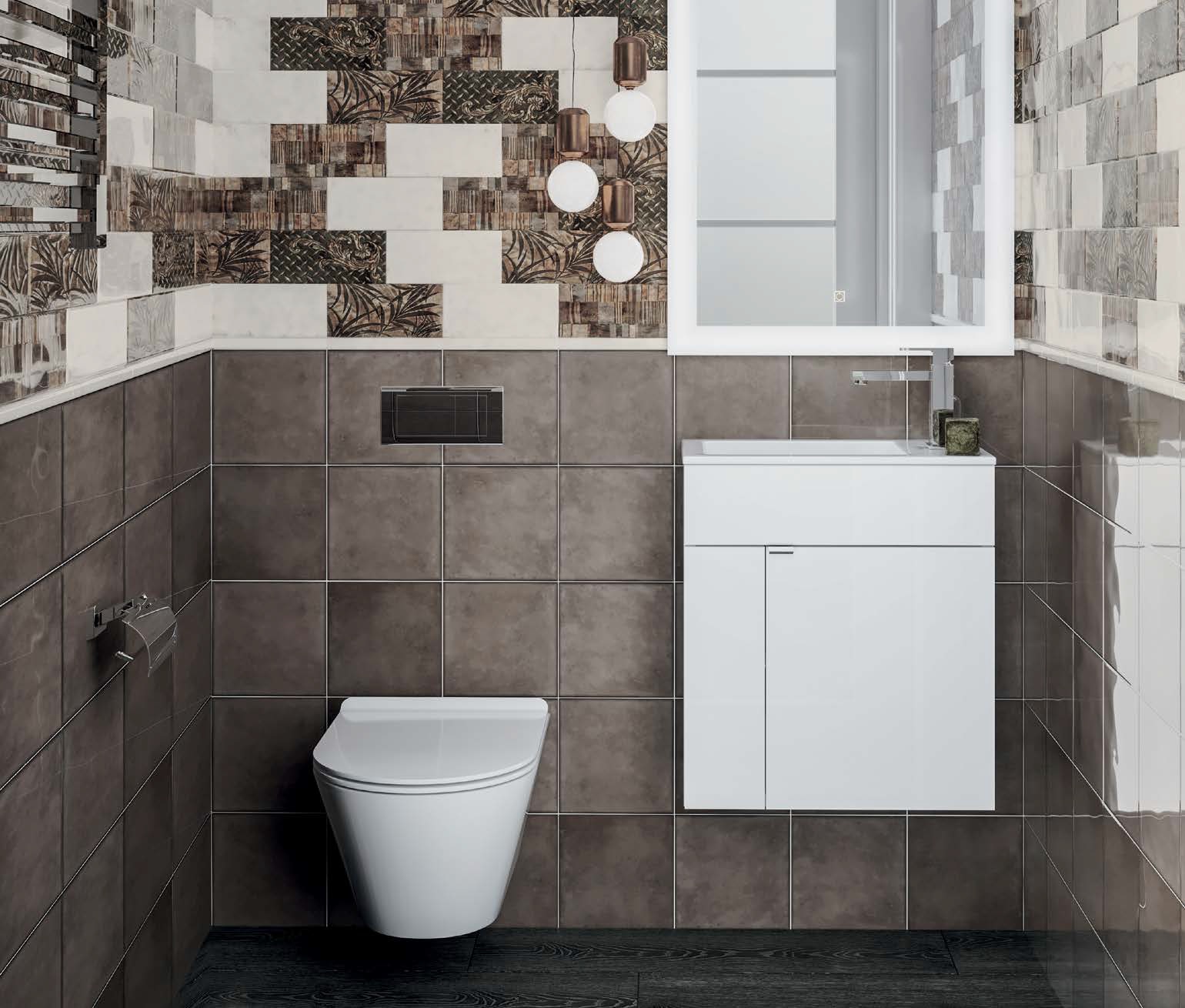 Тумба с раковиной Kerama Marazzi Lato 50 см, белый