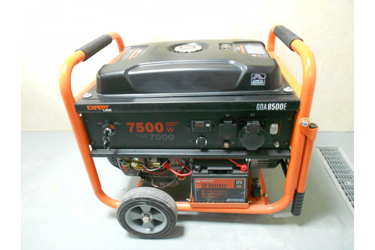Бензиновый генератор с возможностью подключения ATS Daewoo GDA 8500E