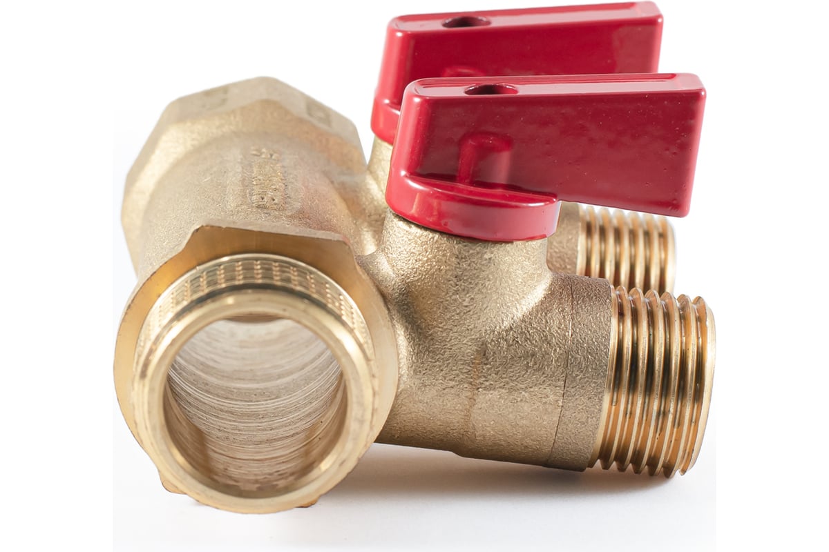 Коллектор с шаровыми кранами PROFACTOR в/н 3/4" х 2 вых 1/2"нар PF MV 264.2