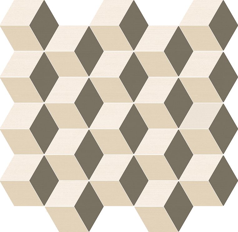 Мозаика Italon Элемент Вуд Куб Ворм 30.5х33 см, 600110000785