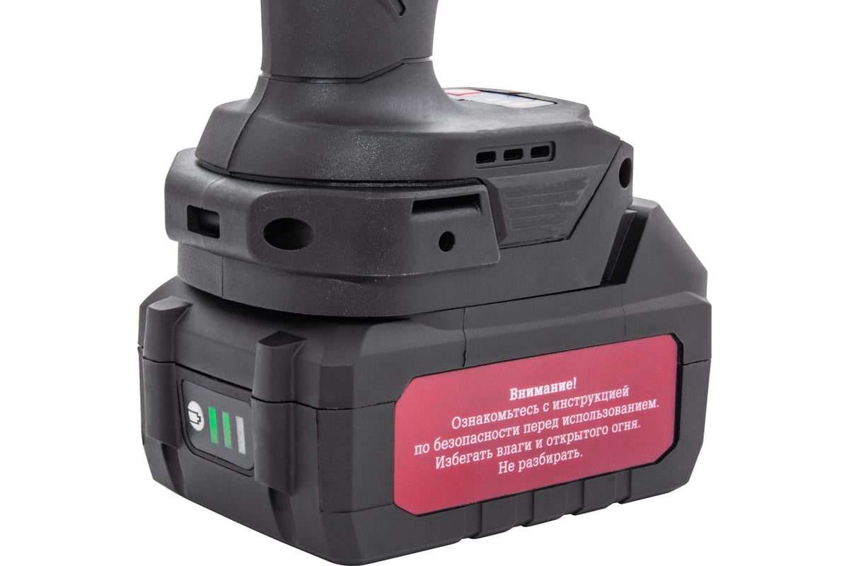 Ударный аккумуляторный бесщеточный гайковерт Thorvik BBIW12620 1/2 DR, 21 В, 620 Нм 53797
