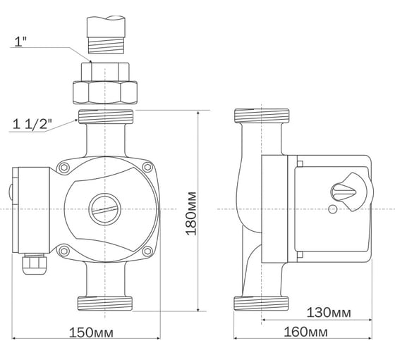 Насос AQUARIO Ac 258-180 5358