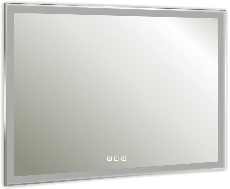 Зеркало Silver Mirrors Norma neo 80x60 см с подогревом, Bluetooth