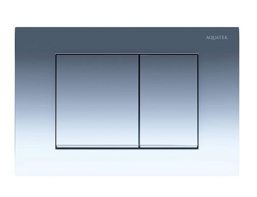 Подвесной унитаз SET Aquatek Либерти-010 4в1, кнопка хром