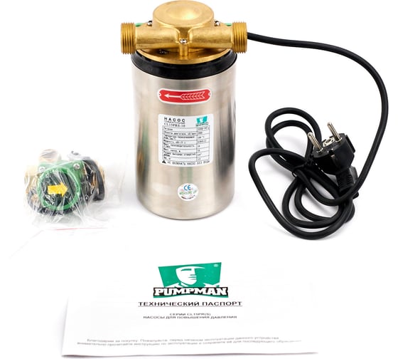 Насос повышающий давление с автоматом Pumpman CL15PRS-10
