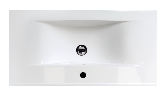 Мебель для ванной Art&Max Family 100 см напольная Bianco Lucido