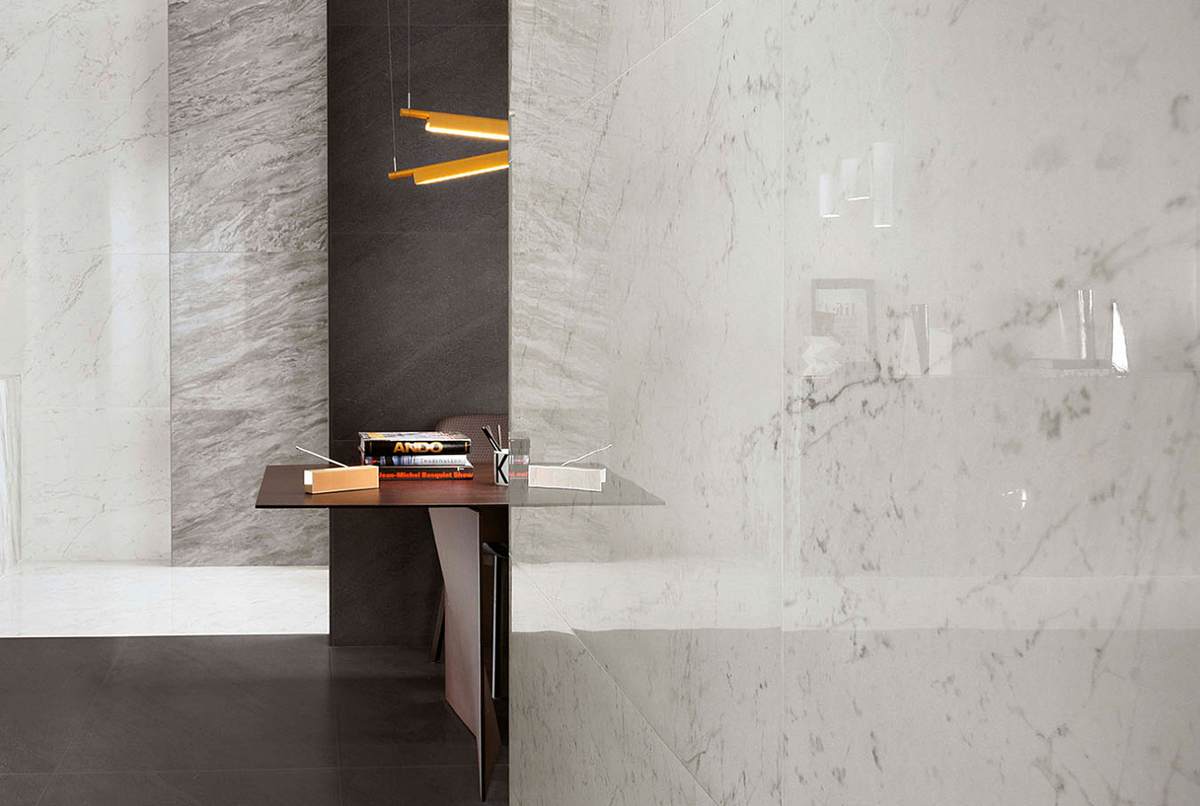 Керамогранит Atlas Concorde Marvel Stone Carrara Pure 75x75 Lappato, AZNK