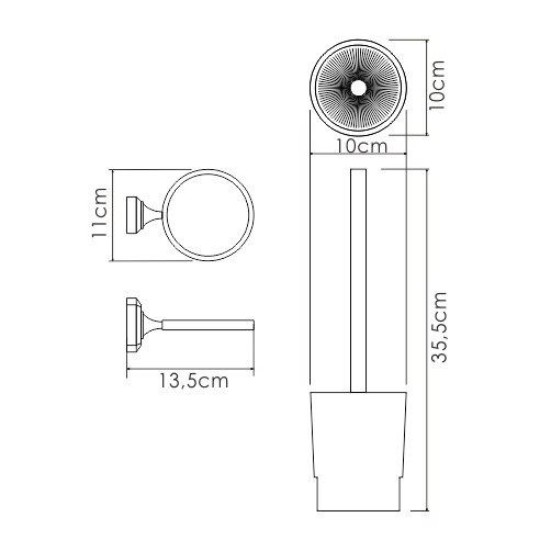 Ерш подвесной WasserKRAFT K-28127