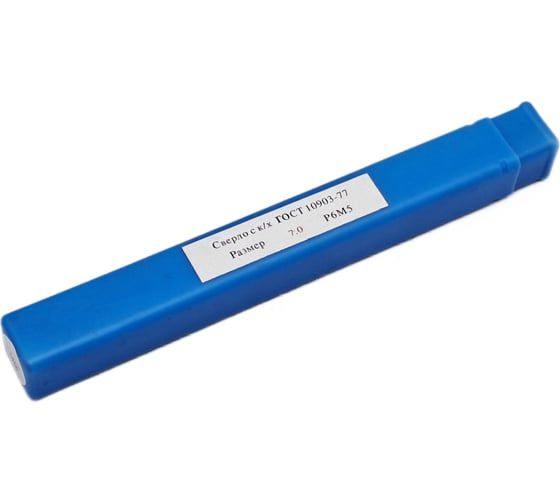 Сверло по металлу Р6М5 7х69х150 мм, к/х КМ1 TORNERI 044666