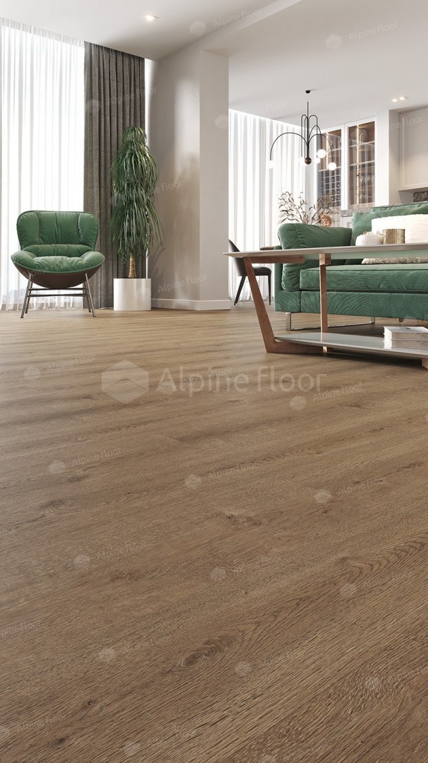 SPC ламинат Alpine Floor Solo Ларгетто 1220x183x3.5 мм, ECO 14-3-R