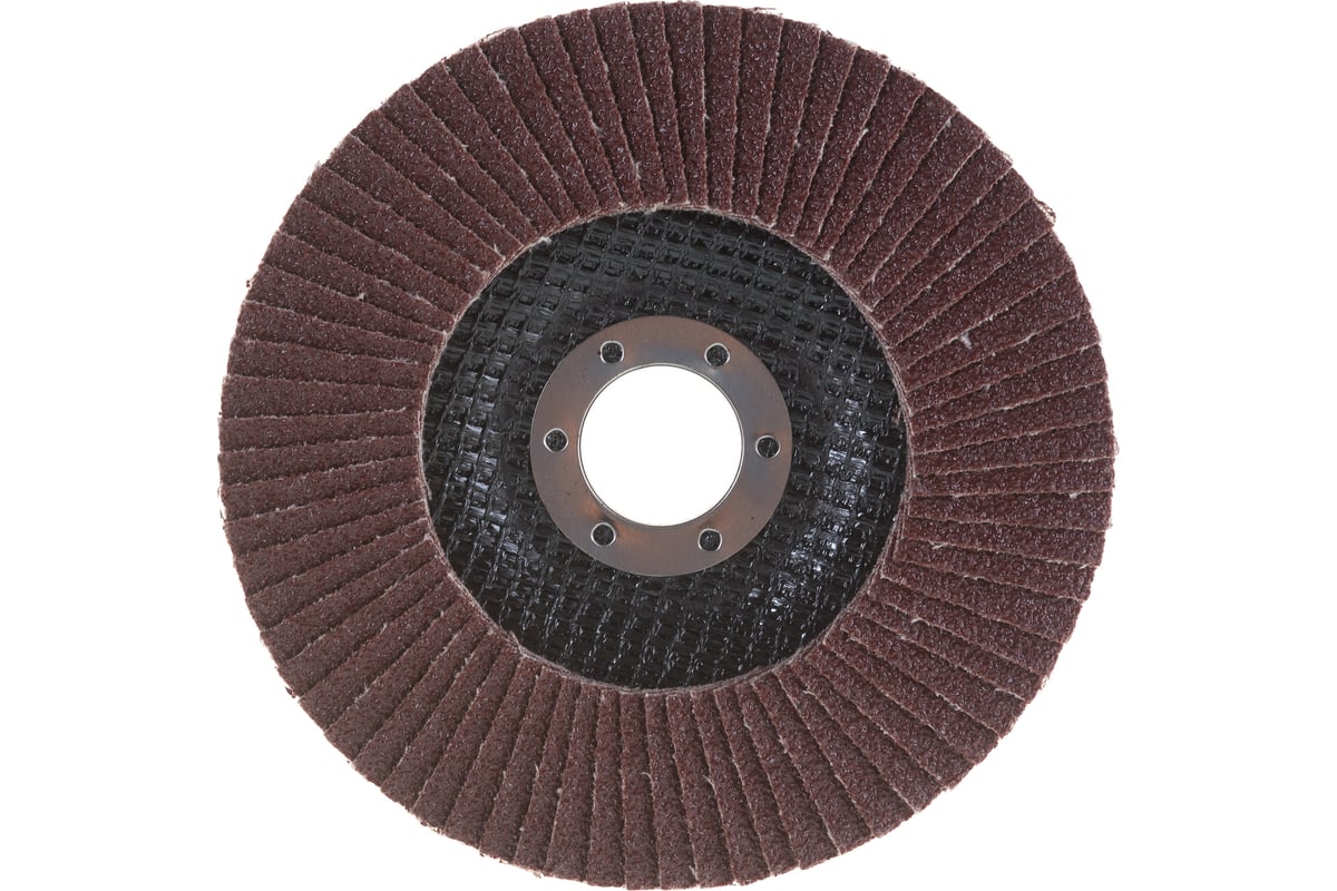 Круг лепестковый торцевой по металлу 125x22 мм, P60 Santool 060203-125-060