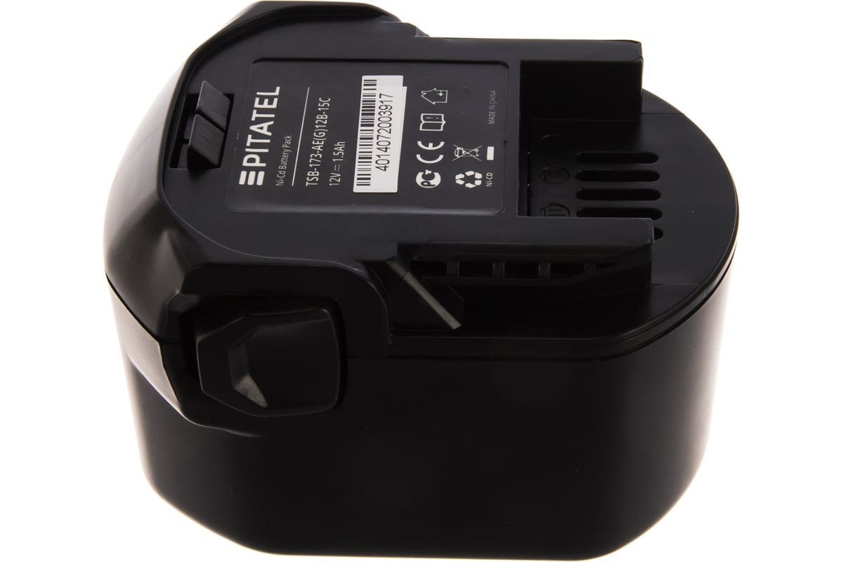 Аккумуляторная батарея для AEG (1.5 Ач, 12 В, Ni-Cd) Pitatel TSB-173-AE(G)12B-15C