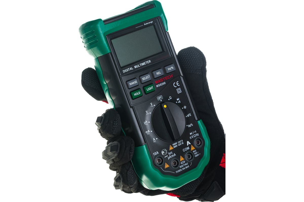 Цифровой автоматический мультиметр Mastech MS8268 00-00000267