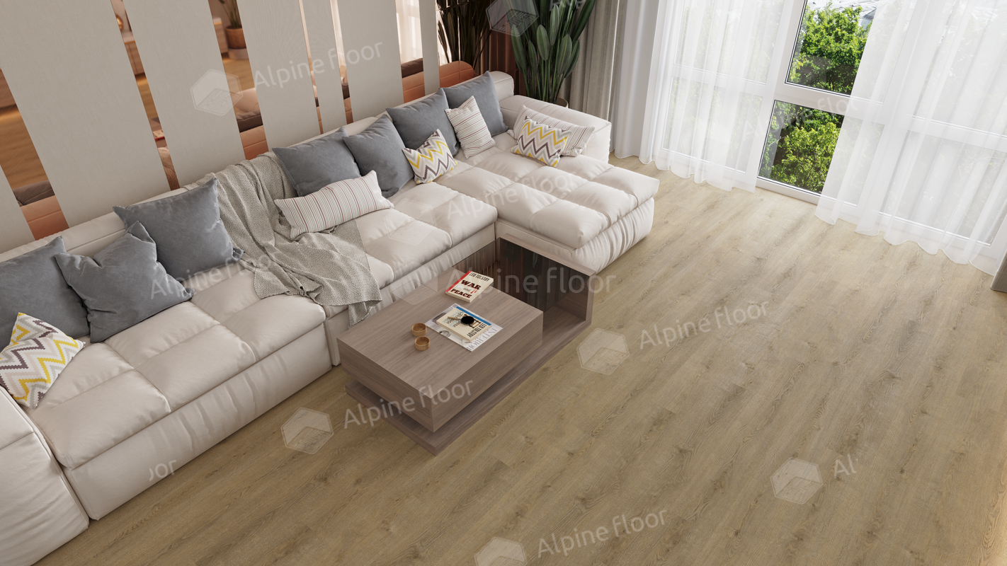 SPC ламинат Alpine Floor Solo Plus Комодо 1220x183x4 мм, ECO 14-701-R