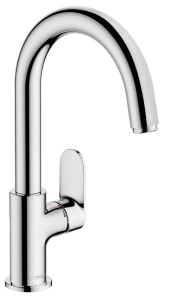 Смеситель для раковины Hansgrohe Vernis Blend 71554000, донный клапан, хром