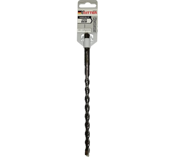 Бур SDS+ Eco 2-plus 14x85/160 мм, W-образная увеличенная твердосплавная напайка, спираль с доп. пазом для быстрого пылеотвода RITTER PS10214160