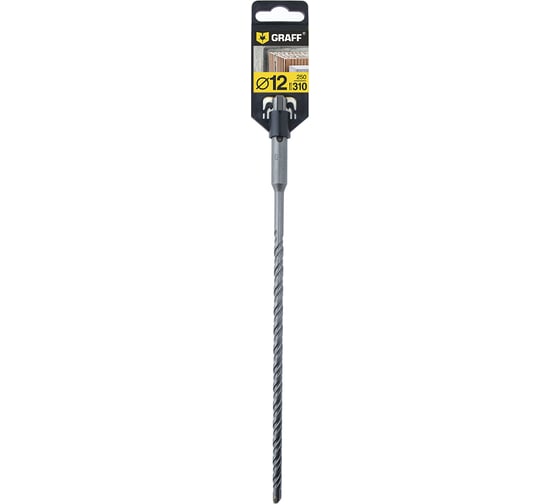 Бур по бетону (12х250х310 мм; SDS-plus) GRAFF GSPD12310 / 6212310