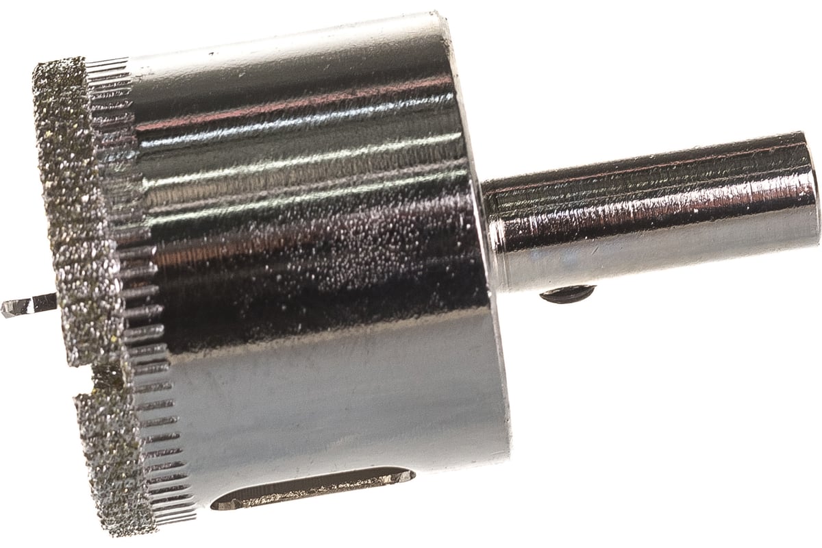 Коронка с центрирующим сверлом по стеклу и керамике (35х55 мм) Vertextools 336-35-55