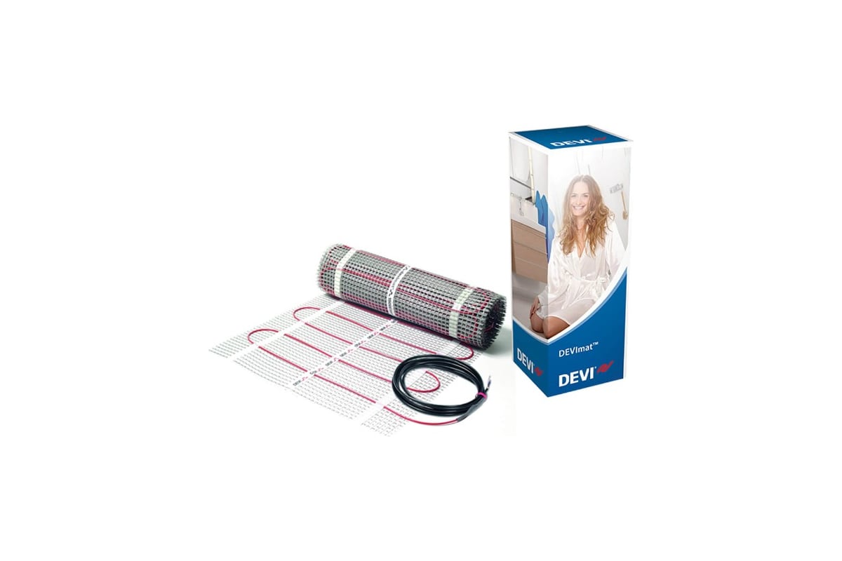 Нагревательный мат Devi comfort 150T DTIR-150 225 Вт 0,45x3 м. 1,5 кв.м. 140F1744