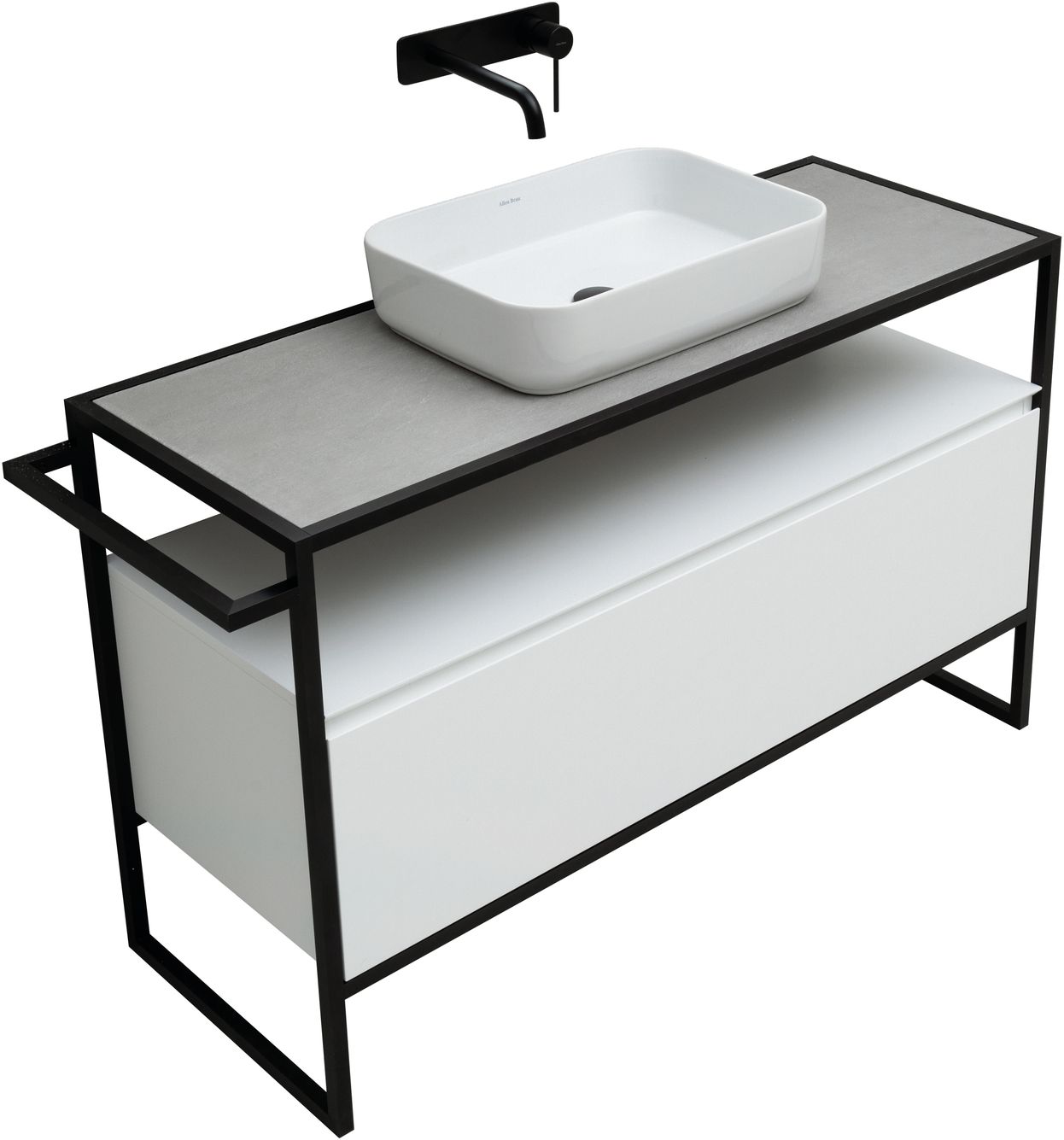 Мебель для ванной Allen Brau Priority 120 см white matt