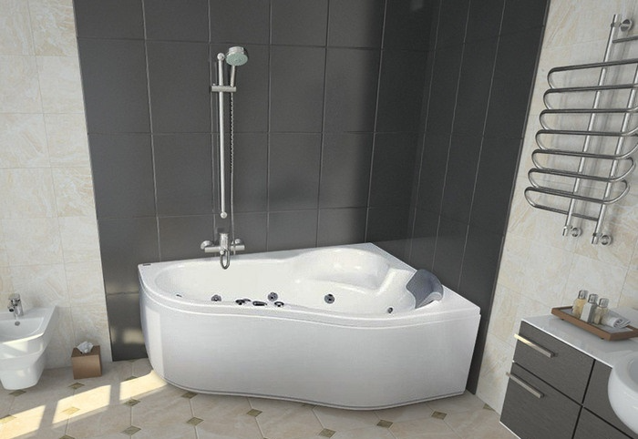 Акриловая ванна Santek Ибица 150x100 L/R
