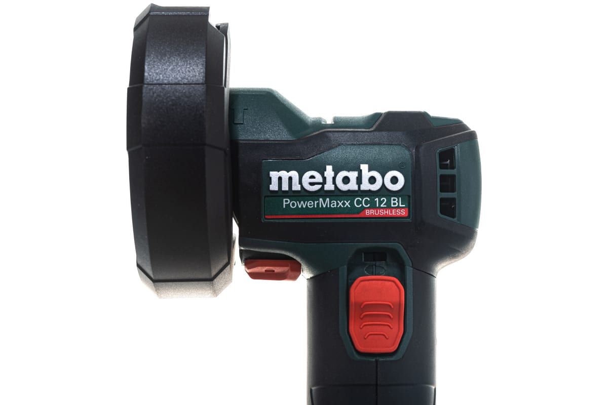 Аккумуляторная угловая шлифовальная машина Metabo PowerMaxx CC 12 BL 600348500