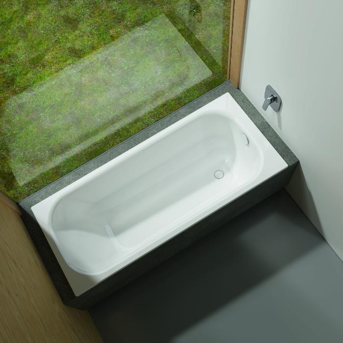 Стальная ванна Bette Form 190x80 2951-000 встраиваемая AD PLUS с шумоизоляцией