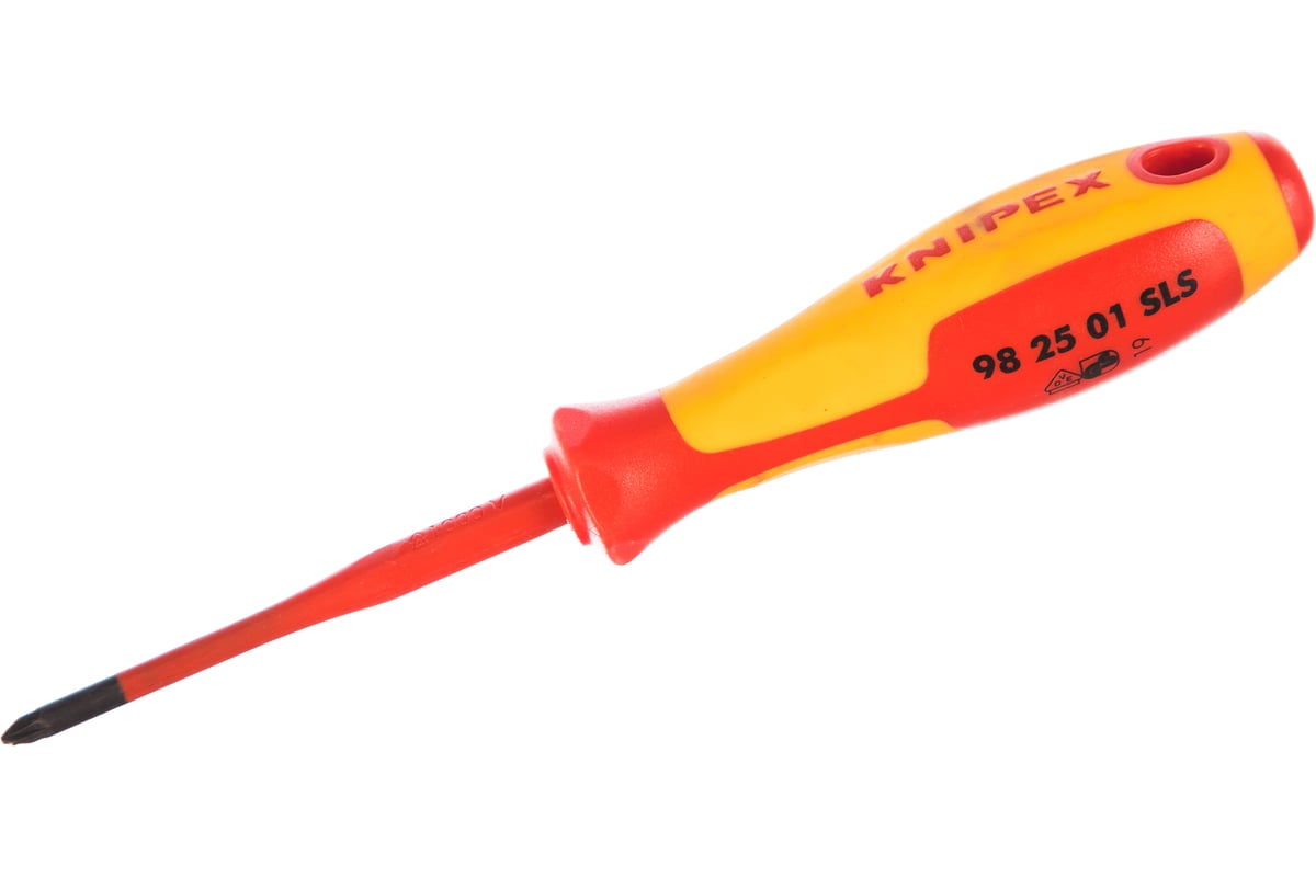 Тонкая отвертка Knipex PlusMinus Pozidriv KN-982501SLS