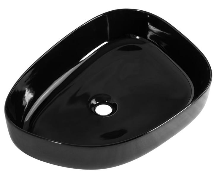 Раковина BelBagno BB1435-NERO 55 см, черный