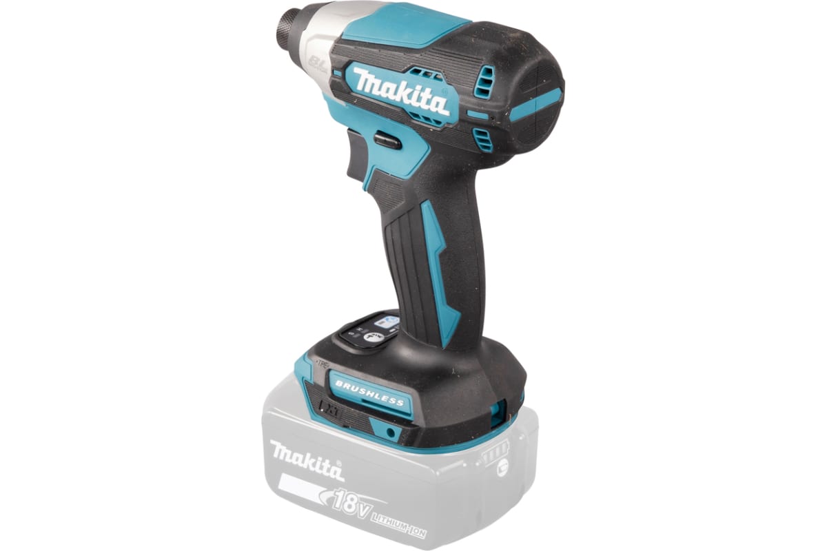 Аккумуляторный ударный шуруповерт Makita 18В, BL, XPT, Li-ion, 140 Нм DTD157Z