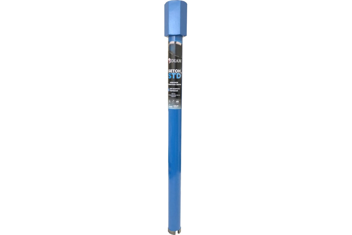 Сверло алмазное Бетон STD САМС (32x450 мм; 3 сегмета; 1 1/4UNC) Diam 310101