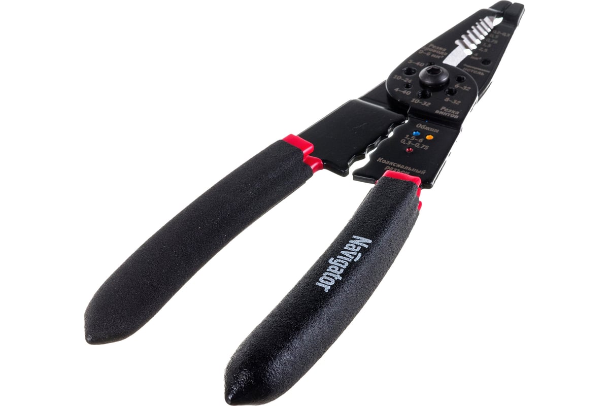 Многофункциональные пресс-клещи Navigator NHT-Pkm01-6v1 80444
