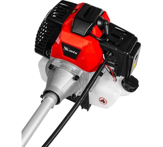 Бензиновый триммер MTX MT-52 52 см3, неразъемная штанга, состоит из 2 частей 962355